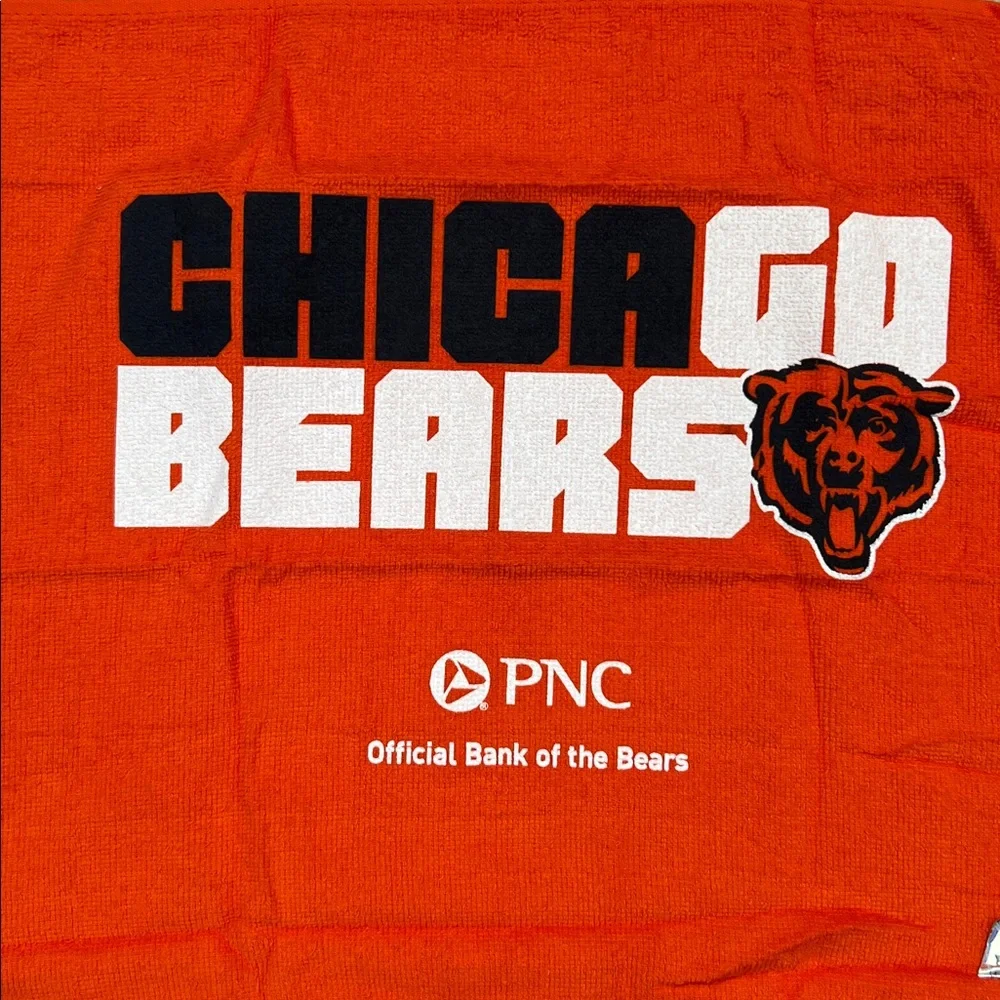 Chicago Bears Soldier Field Rally Towel,100% cotton, New condition with NFL seal